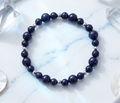 Bracciale artigianale in Arenaria Blu pietre naturali handmade GM_Creations