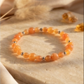 Bracciale artigianale in Pietra del Sole pietre naturali handmade GM_Creations
