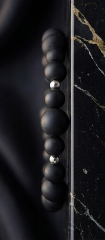 Bracciale artigianale in Onice pietre naturali handmade GM_Creations