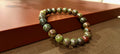 Bracciale artigianale in Diaspro Sangue di Drago pietre naturali handmade GM_Creations