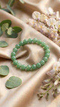 Bracciale artigianale in Avventurina Verde pietre naturali handmade GM_Creations